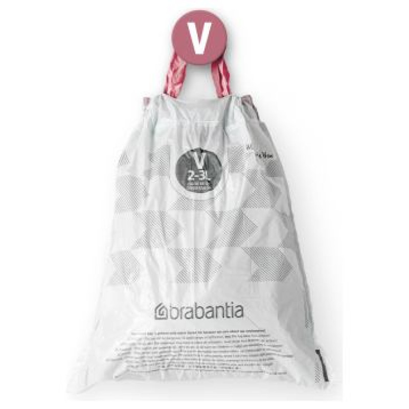 Brabantia atkritumu tvertņu maisiņi,2-3 l, , 20 gab - 116582