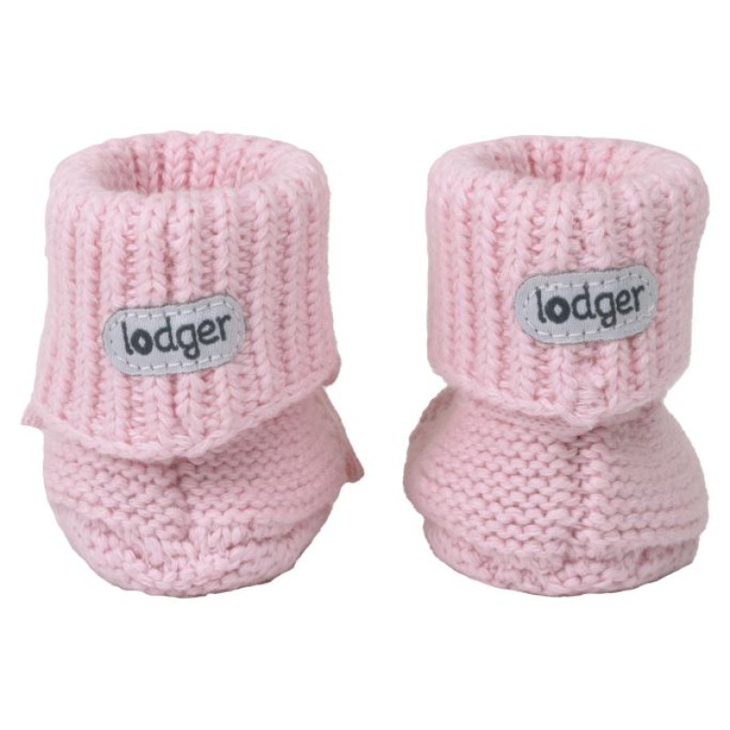 Lodger Slipper Knit čībiņas, Tan, 0-6m - SLK 103_0-6