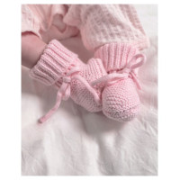 Lodger Slipper Knit čībiņas, Tan, 0-6m - SLK 103_0-6