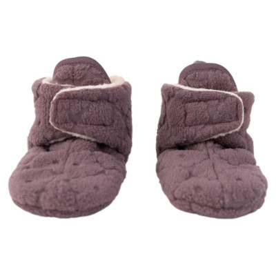 Lodger Slipper Folklore Fleece čībiņas, Mauve, 6-12m - SL 330_6-12