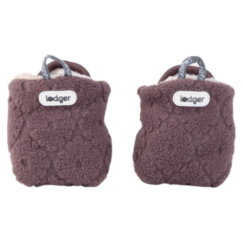 Lodger Slipper Folklore Fleece čībiņas, Mauve, 6-12m - SL 330_6-12