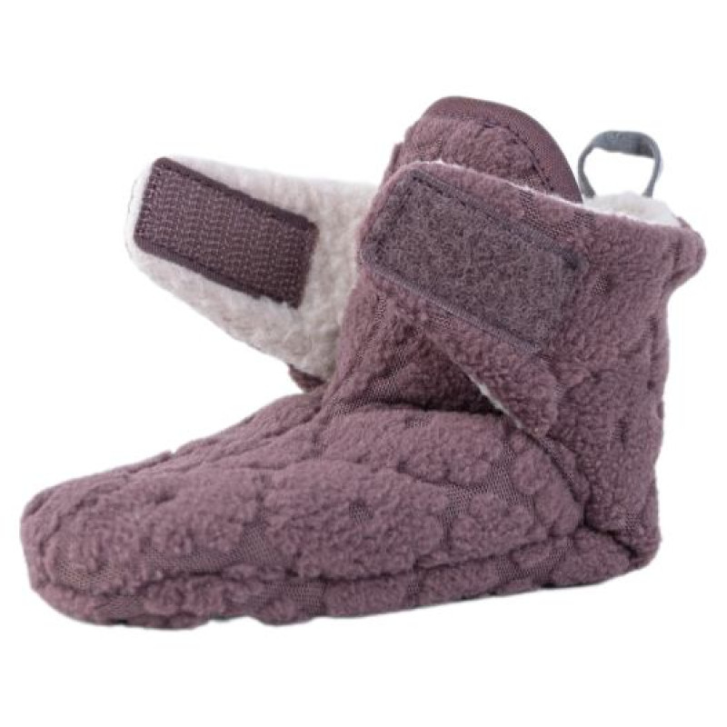 Lodger Slipper Folklore Fleece čībiņas, Mauve, 6-12m - SL 330_6-12