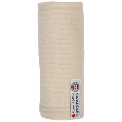 Lodger Swaddler Seersucker kokvilnas autiņ&scaron;, 70x70 cm, Birch - SWS 093