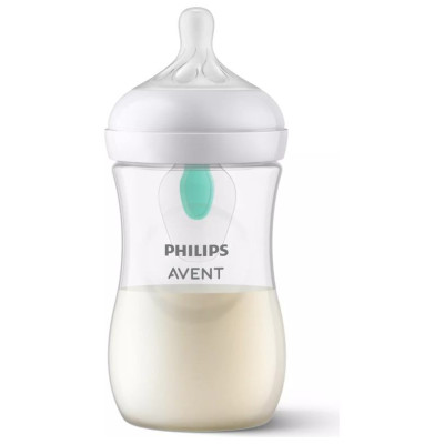 Philips Avent Natural Response pretkoliku pudelīte ar AirFree vārstu 260 ml, vidējas plūsmas knupītis, 1m+ - SCY673/01