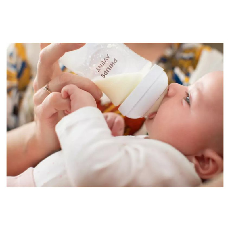 Philips Avent Natural Response pudeļu silikona knupī&scaron;i, ātra plūsma, 3m+ (2 gab.) - SCY964/02