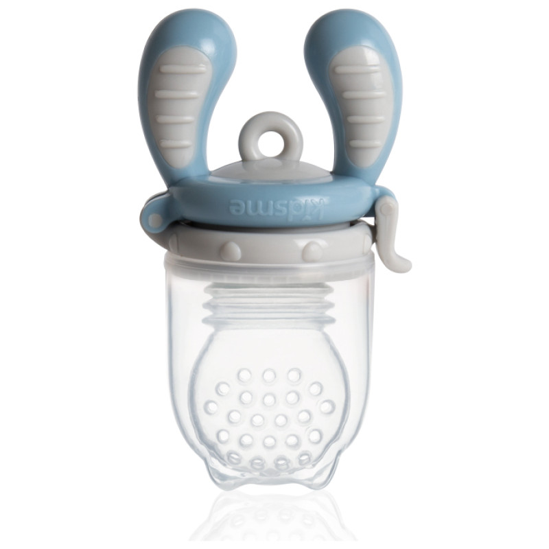 Kidsme Food Feeder bērna ēdinā&scaron;anas ierīce cietiem produktiem (liels), Azure, no 6 mēn. - 160337AZ