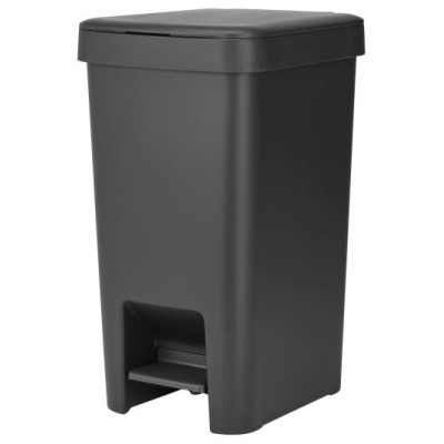 Brabantia atkritumu tvertne ar pedāli StepUp,16 l, Dark Grey - 800306