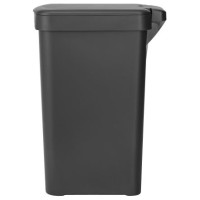 Brabantia atkritumu tvertne ar pedāli StepUp,16 l, Dark Grey - 800306