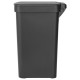 Brabantia atkritumu tvertne ar pedāli StepUp,16 l, Dark Grey - 800306