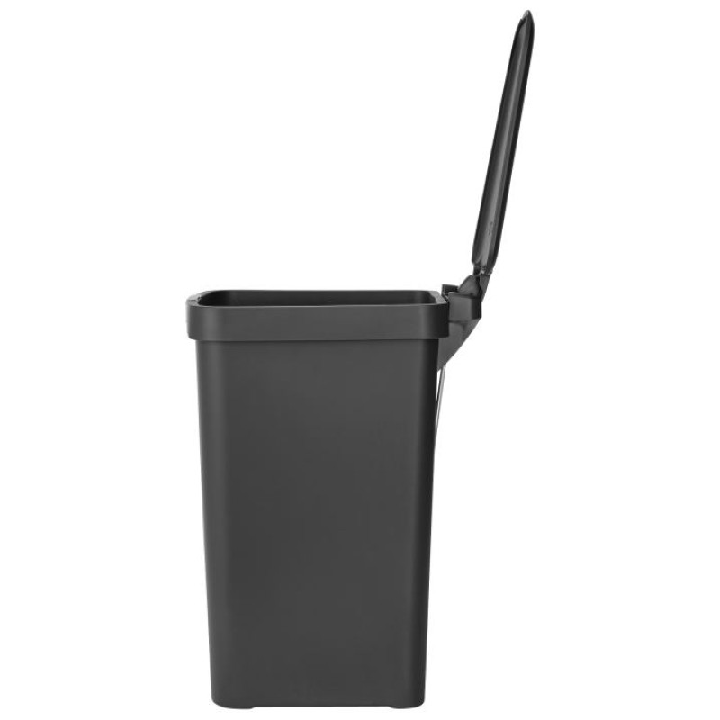 Brabantia atkritumu tvertne ar pedāli StepUp,16 l, Dark Grey - 800306