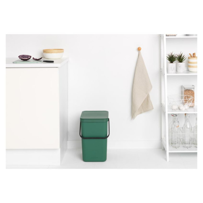 Brabantia atkritumu tvertne Sort & Go, 25 l, Fir Green - 129964