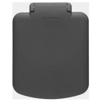 Brabantia atkritumu tvertne StepUp ar pedāli, 40l, dark grey - 800023