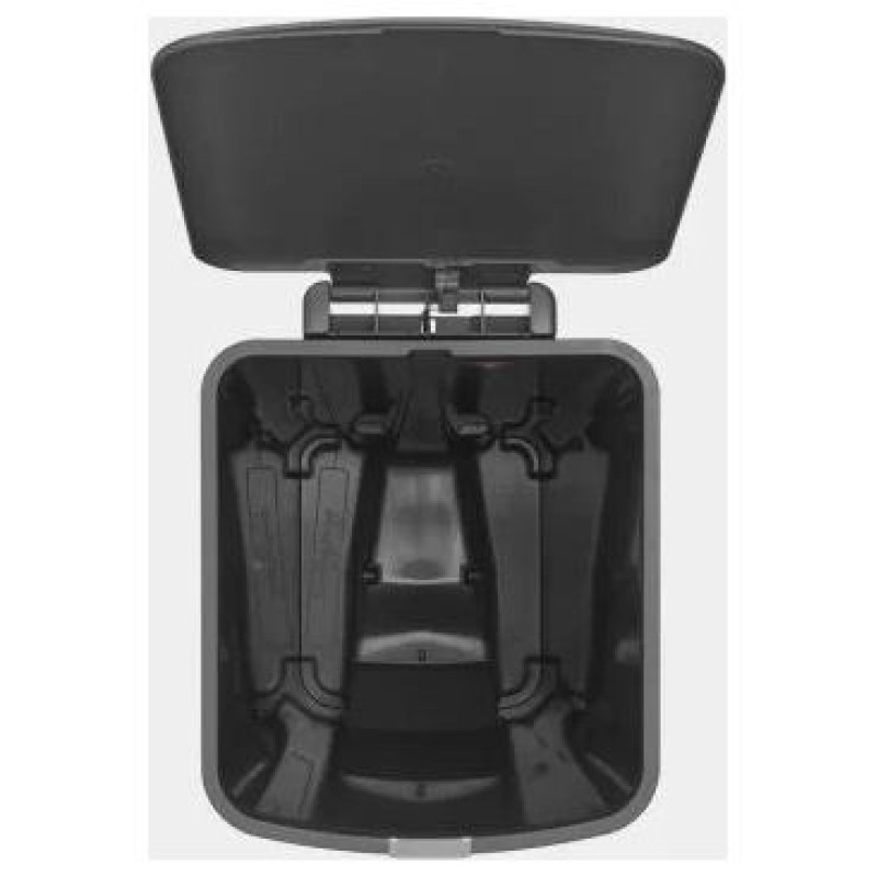 Brabantia atkritumu tvertne StepUp ar pedāli, 40l, dark grey - 800023