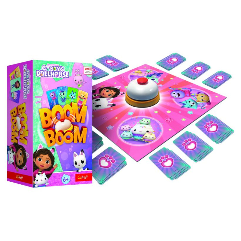 Trefl GABBY&acute;S DOLLHOUSE Galda spēle BoomBoom
