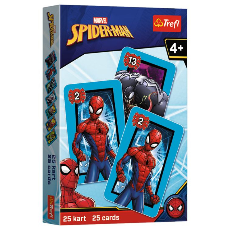 Trefl SPIDER-MAN Kār&scaron;u spēle Zirnekļcilvēks
