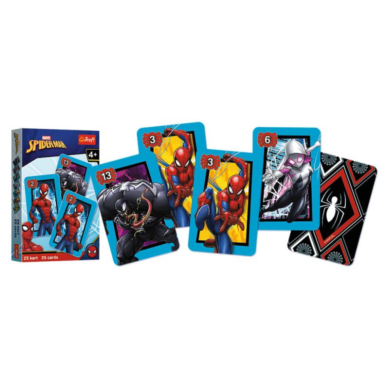 Trefl SPIDER-MAN Kār&scaron;u spēle Zirnekļcilvēks