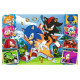 Trefl SONIC Puzle, 100 gab.