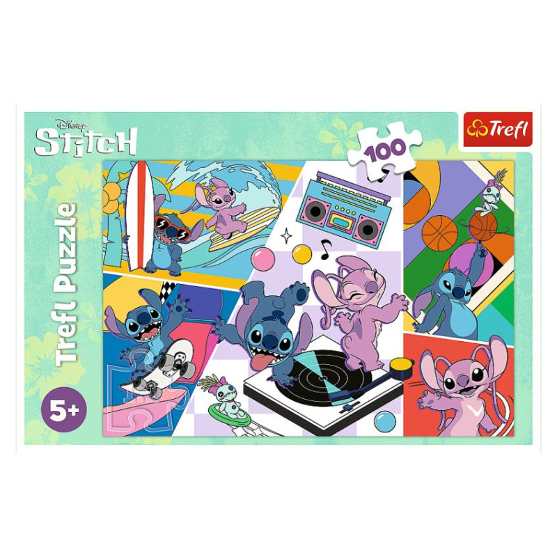 Trefl DISNEY STITCH Puzle, 100 gab.