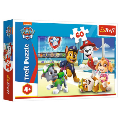 Trefl PAW PATROL Puzle Paw Patrol, 60 gab.