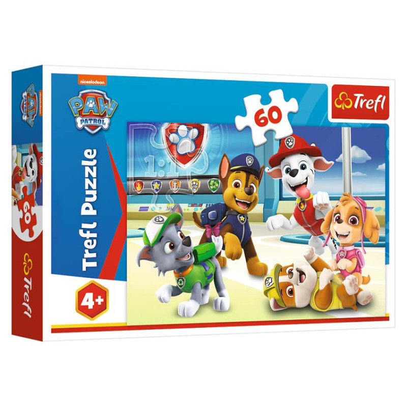 Trefl PAW PATROL Puzle Paw Patrol, 60 gab.