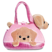 Fancy Pals AURORA Fancy Pals plīša rotaļlieta labradors somiņā, 20 cm