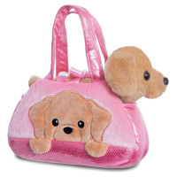 Fancy Pals AURORA Fancy Pals plīša rotaļlieta labradors somiņā, 20 cm