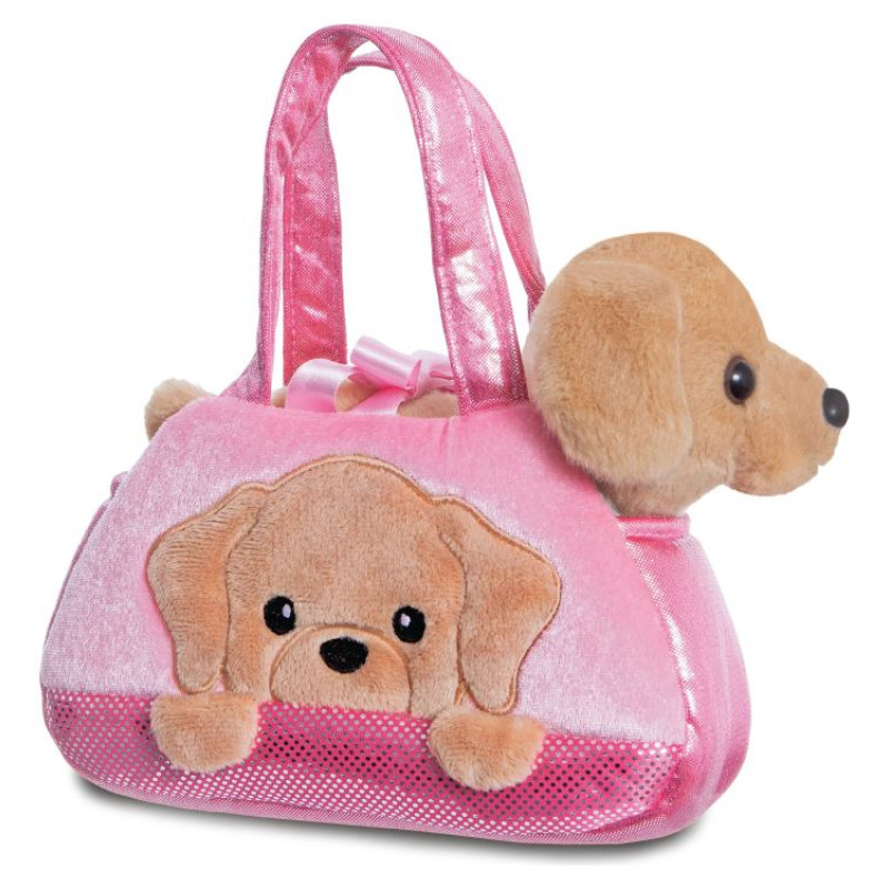 Fancy Pals AURORA Fancy Pals plī&scaron;a rotaļlieta labradors somiņā, 20 cm