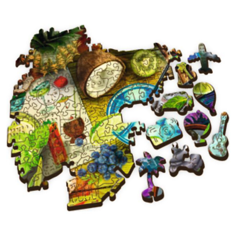 Trefl Koka puzle - Krāsaini kokteiļi, 500gb