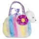 Fancy Pals AURORA Fancy Pals Plīša kucēns violetā somā, 20 cm