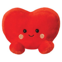 Palm Pals AURORA Palm Pals Plīša rotaļlieta sirsniņa Amore, 12 cm