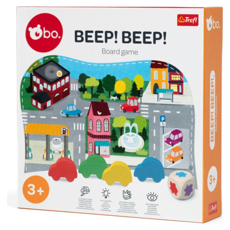 BO. Galda spēle "Beep! Beep!"