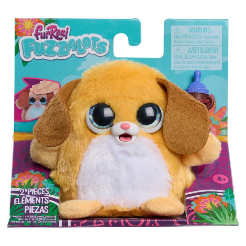 Furreal Interaktīvā mīkstā rotaļlieta Fuzz-a-lots, 9&nbsp;cm