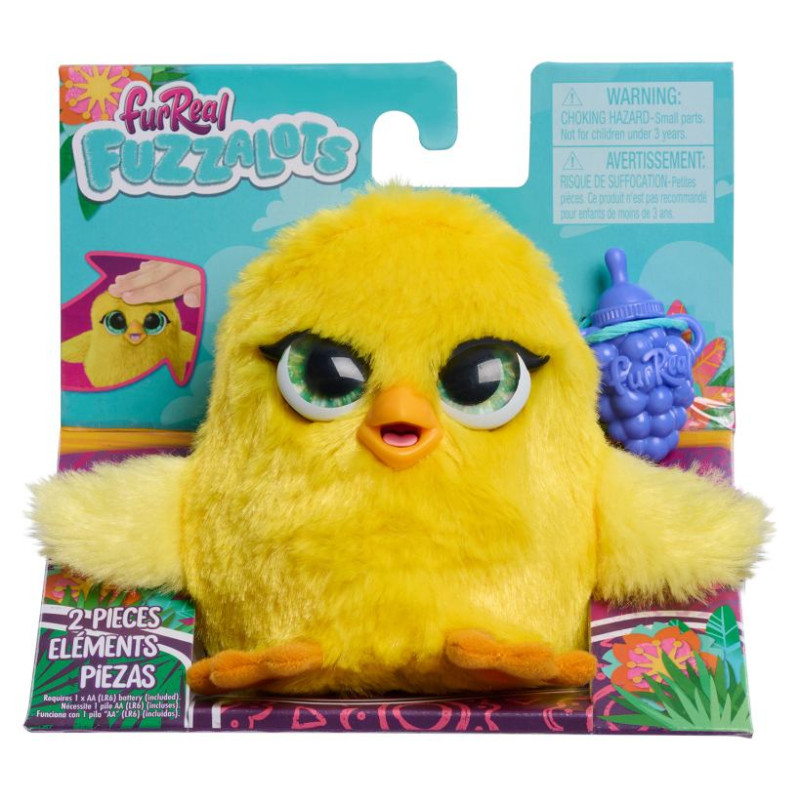 Furreal Interaktīvā mīkstā rotaļlieta Fuzz-a-lots, 9&nbsp;cm