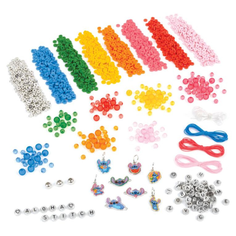 Make It Real DISNEY STITCH DIY Rotaslietu komplekts ar stāstu grāmatu