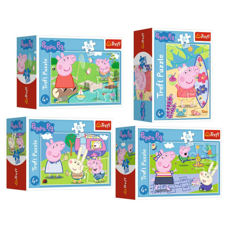 Trefl PEPPA PIG Puzle Mini Peppa Pig, 54 gab.