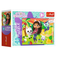 Trefl GABBY´S DOLLHOUSE Puzle mini maxi, 20 gab.