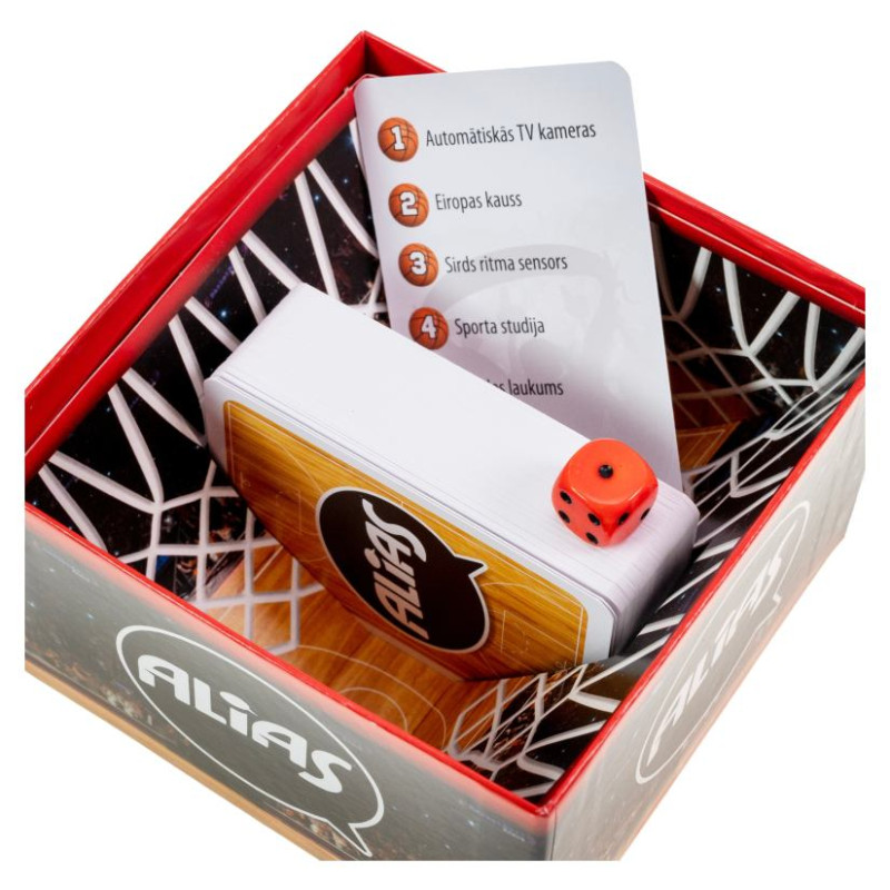 Tactic Galda spēle "Alias: Basketbols" (Latvie&scaron;u val.)