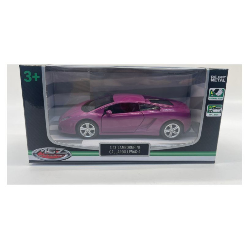 MSZ Miniatūrais modelis Lamborghini Gallardo LP560-4, izmērs 1:43