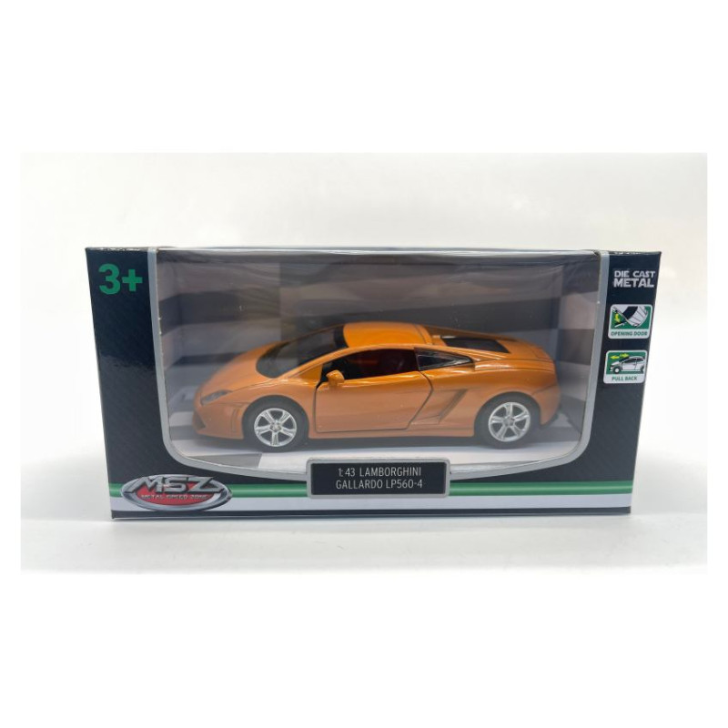 MSZ Miniatūrais modelis Lamborghini Gallardo LP560-4, izmērs 1:43