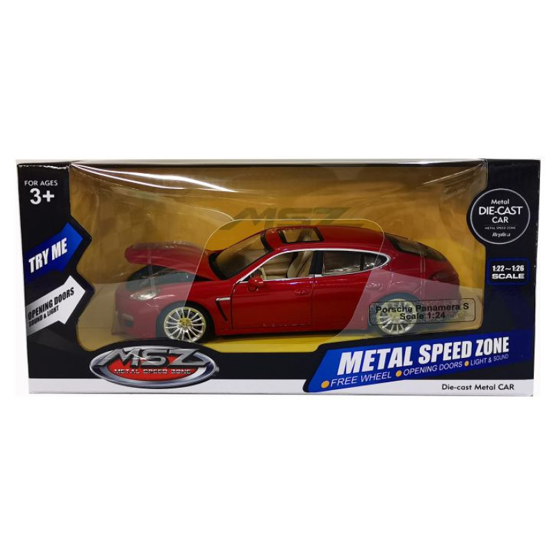 MSZ Miniatūrais modelis - Porsche Panamera S, mērogs 1:24