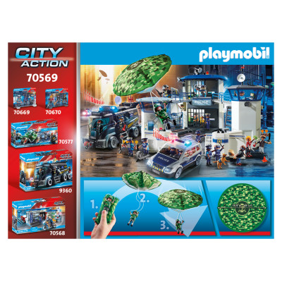 Playmobil City Action Policijas misija: izpletņa meklē&scaron;ana 70569