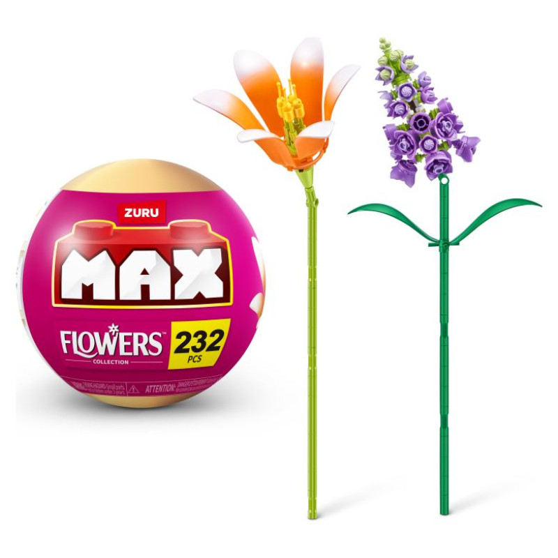 MAX GARDEN Klucī&scaron;u komplekts kapsulā, Garie ziedi