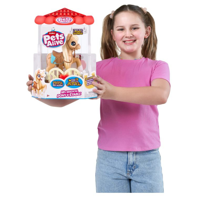 Pets Alive ROBOALIVE interaktīvais rotaļu komplekts Ponijs