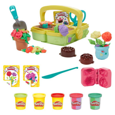Play-Doh Rotaļu komplekts &bdquo;Plauksto&scaron;ie ziedi&rdquo;
