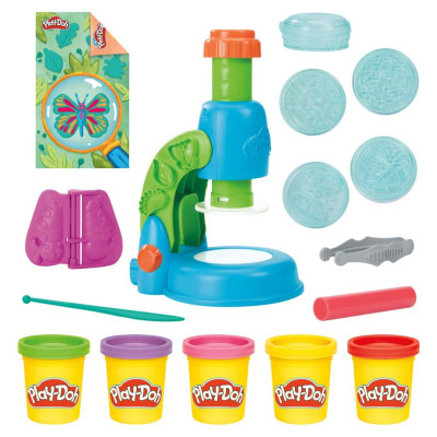 Play-Doh Rotaļu komplekts Brīnumainā spīduma mikroskops