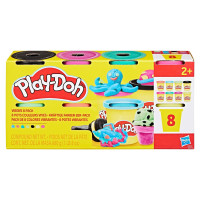 Play-Doh Plastilīna trauciņi, 8 gab.