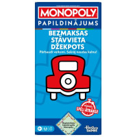 Monopoly Galda spēles papildkomplekts, Bezmaksas stāvvieta džekpots (Latviešu val.)