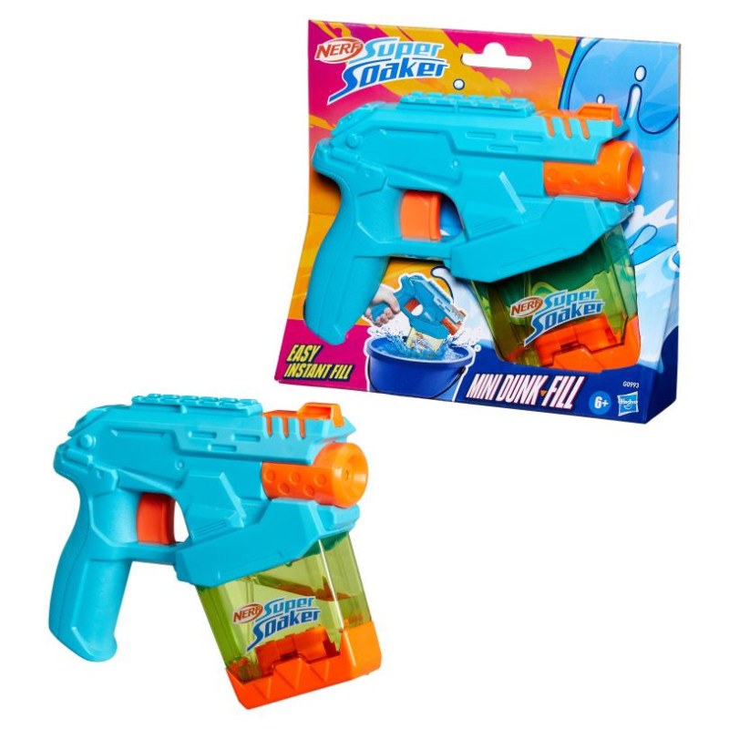 Nerf SUPERSOAKER Ūdens blasteris Mini Dunk Fill