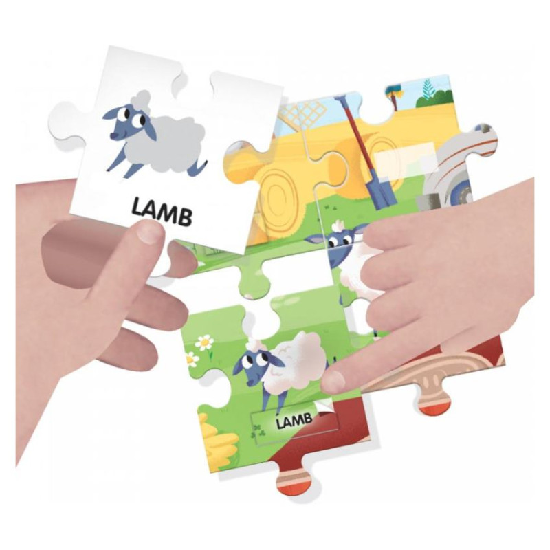 Headu Izglītojo&scaron;a spēle pirmsskolas vecuma bērniem &acute;&acute;Easy English&acute;&acute; 100 vārdi - Ferma