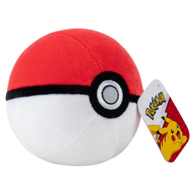 Pokemon plī&scaron;a rotaļlieta Pok&eacute; Ball, 12 cm
